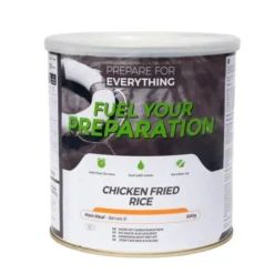 Poulet, riz sauté et légumes - 25 ans