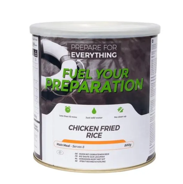 Poulet, riz sauté et légumes - 25 ans
