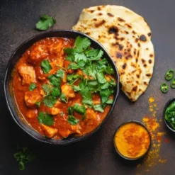 Poulet tikka masala au riz basmati - Grand format