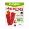 Pâte de fruits bio Overstim.s x 4 - Fraise