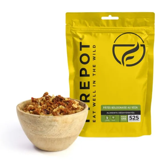 Pâtes bolognaises au soja