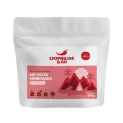 Pâtes carbonara du bivouac