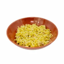 Pâtes carbonara du bivouac - Autochauffant