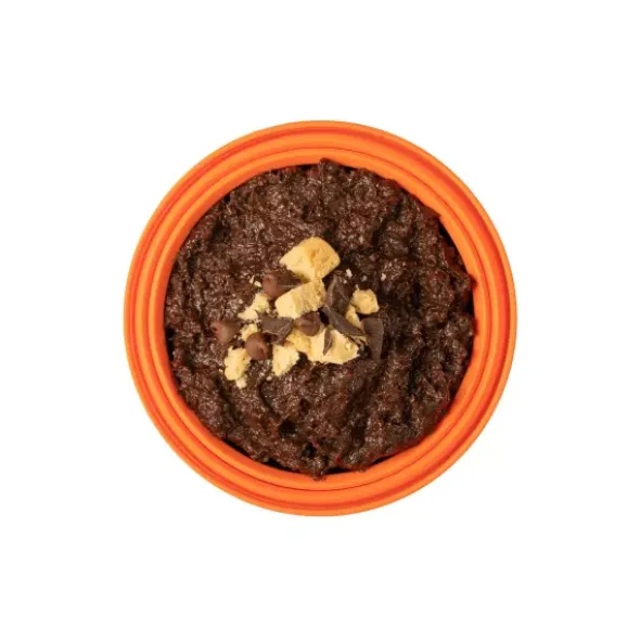 Pudding au biscuit et aux pépites de chocolat