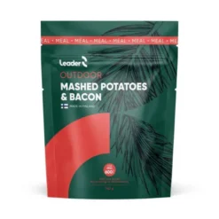 Purée et bacon