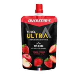 Purée énergétique Overstim.s Ultra - Fraise, pomme