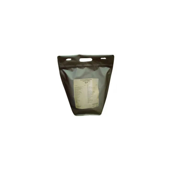 Ration lyophilisée Tactical - Menu 1 - 3000 Kcal