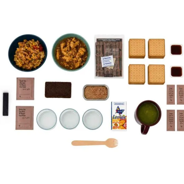 Ration militaire - Menu B Halal - 3000 Kcal