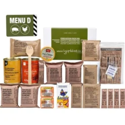 Ration militaire - Menu D Occidental - 3000 Kcal