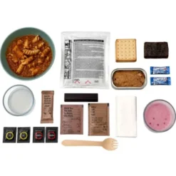 Ration MRE autochauffante 12H - Menu 2 - Porc