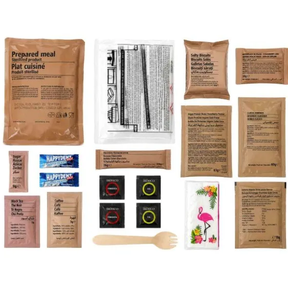 Ration MRE autochauffante 12H- Menu 3 - Végétarien