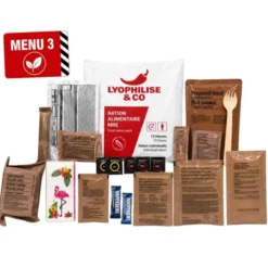 Ration MRE autochauffante 12H- Menu 3 - Végétarien