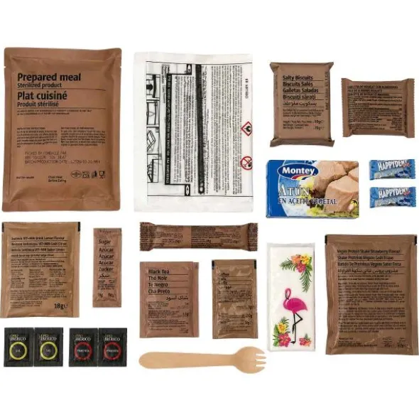 Ration MRE autochauffante 12H- Menu 4 - Boeuf