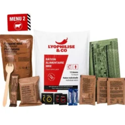 Ration MRE 12h - Menu 2 - 1200 Kcal