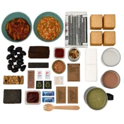 Ration OTAN MRE autochauffante 24H- Menu 1 - 3600 Kcal