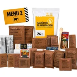 Ration OTAN MRE autochauffante 24H- Menu 2 - 3600 Kcal
