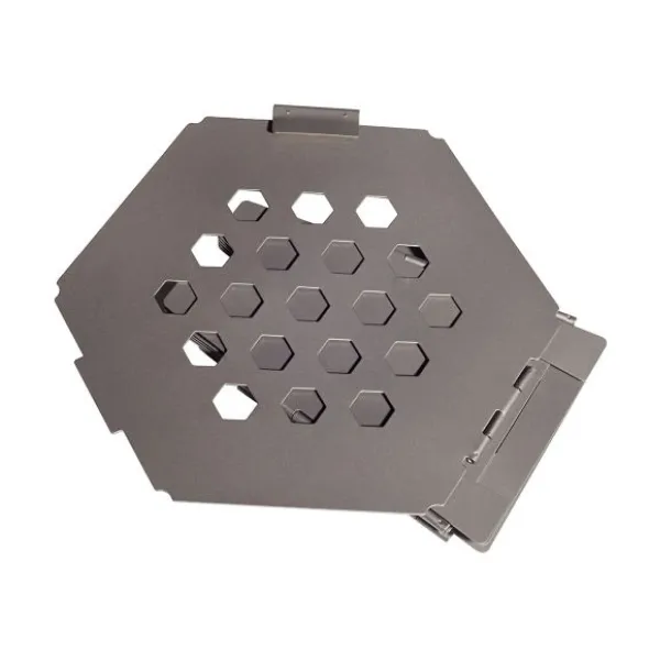 Réchaud à bois pliable Vargo Hexagon - Acier inoxydable