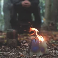 Réchaud à bois pliable Vargo Hexagon - Acier inoxydable
