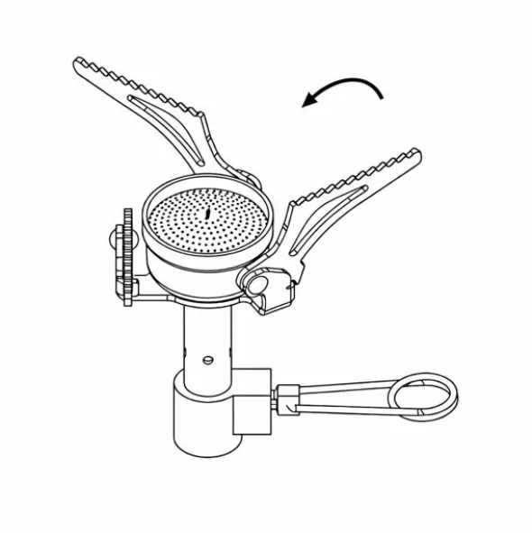 Réchaud à gaz en titane Toaks