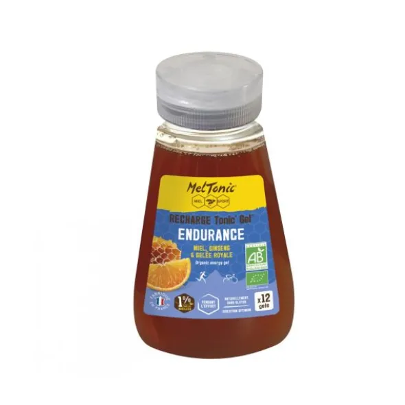 Recharge éco 12 gels bio - Meltonic Endurance - Miel ginseng