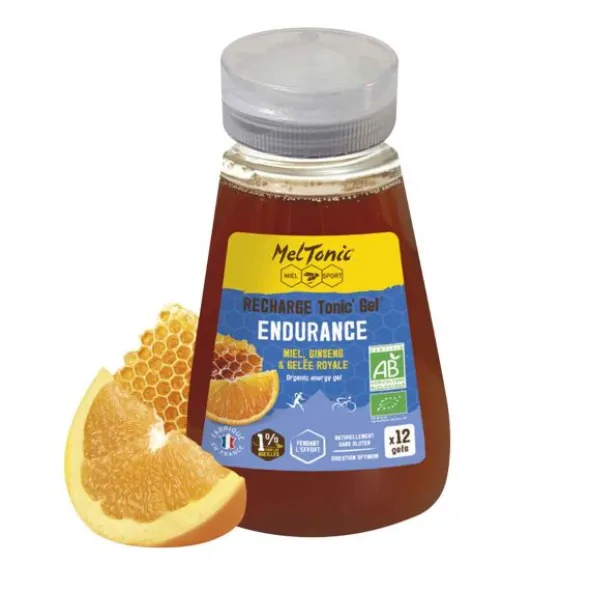 Recharge éco 12 gels bio - Meltonic Endurance - Miel ginseng