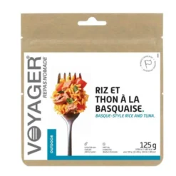 Riz et thon à la basquaise