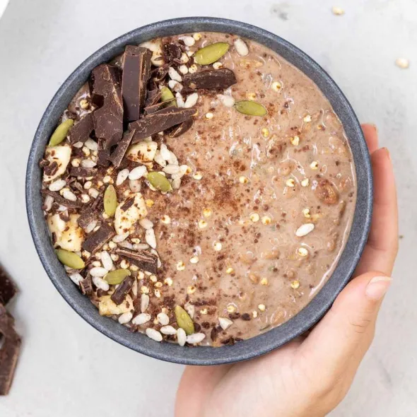 Riz soufflé au chocolat