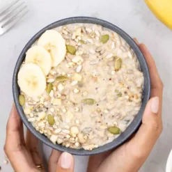 Riz soufflé à la banane