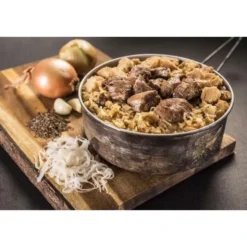 Rôti de porc au chou et aux quenelles de pommes de terre - Autochauffant