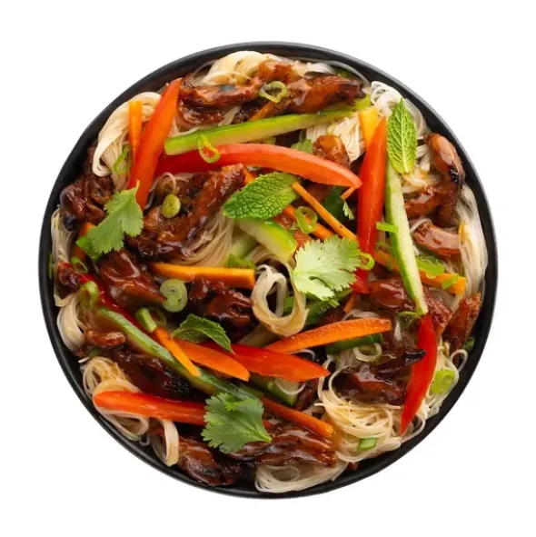 Salade de nouilles asiatique