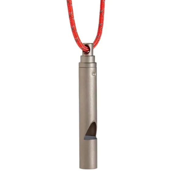 Sifflet de secours Vargo - Titane