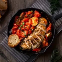 Suprême de poulet à la ratatouille - Grand format