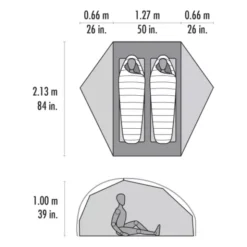 Tente de randonnée MSR FreeLite 2 - 2 personnes