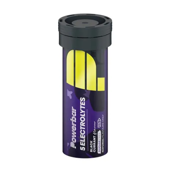 Tube de pastilles électrolytes Powerbar - Cassis