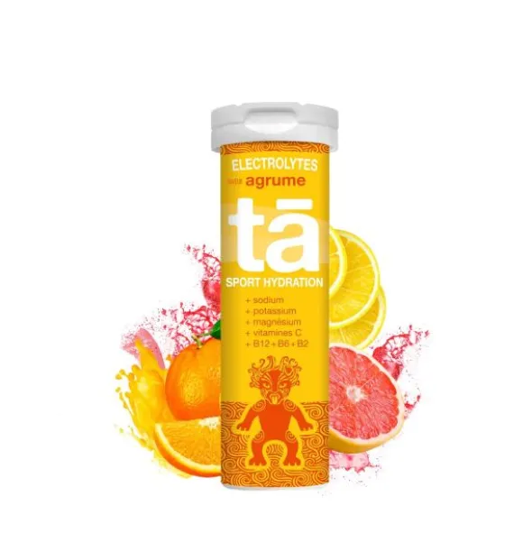 Tube de pastilles électrolytes TA Energy - Agrumes